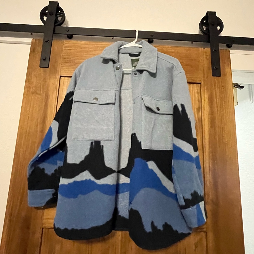 Wild Fable Blue Shacket